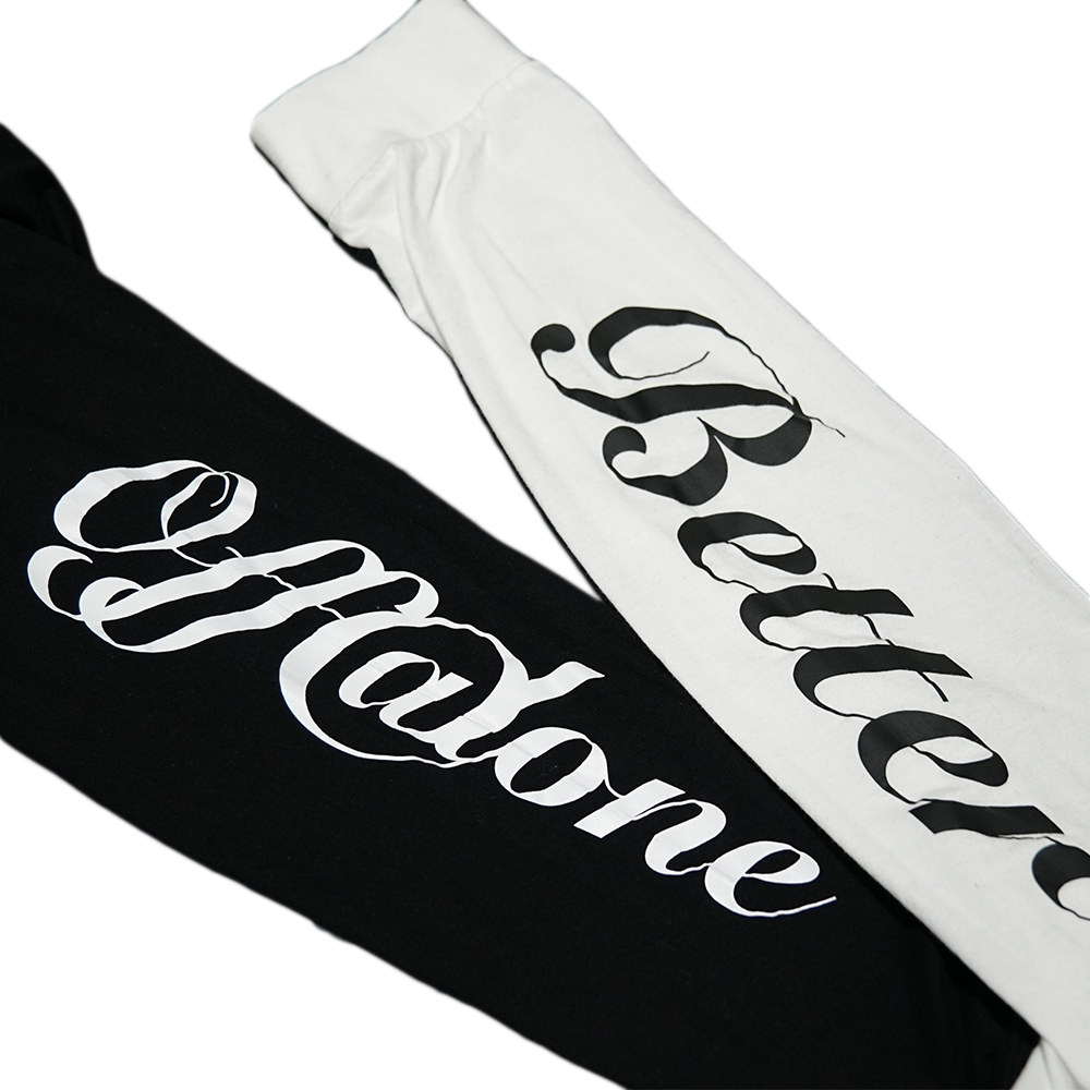 Better Off Alone Black Longsleeve