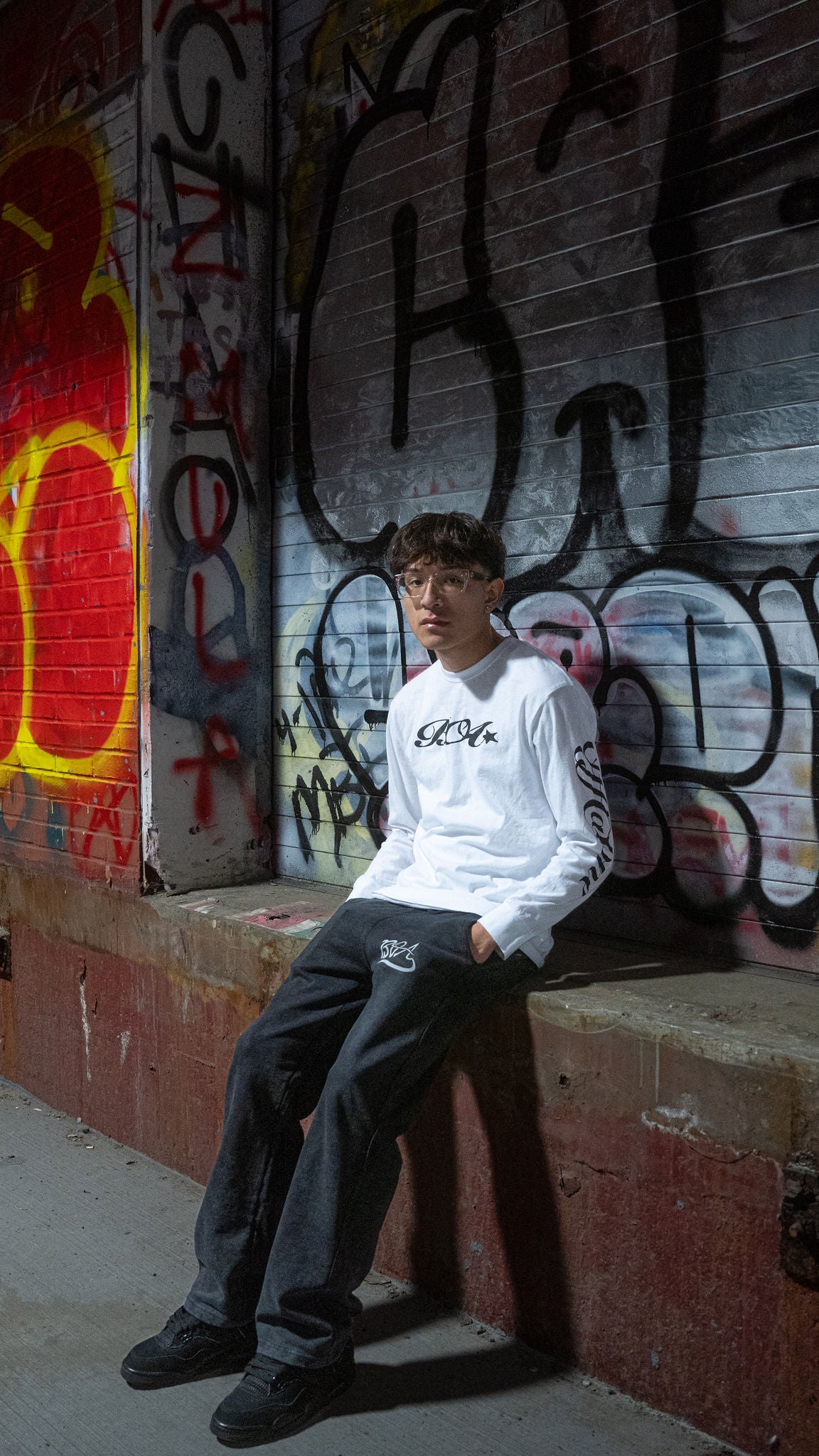 Better Off Alone White Longsleeve